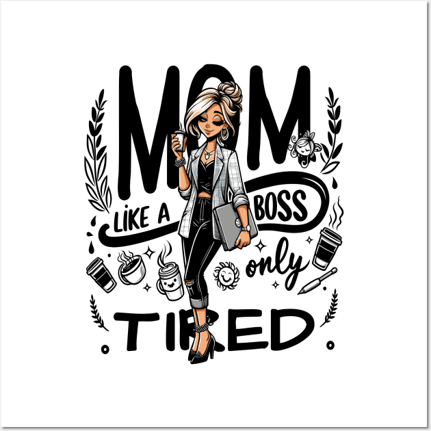 Corporate Chic Mom Wall Art by maknatess